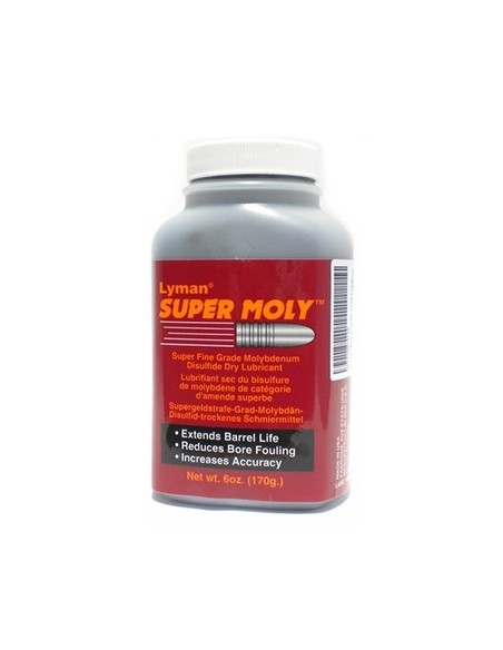 LYMAN SUPER MOLY DRY LUBE 6OZ.