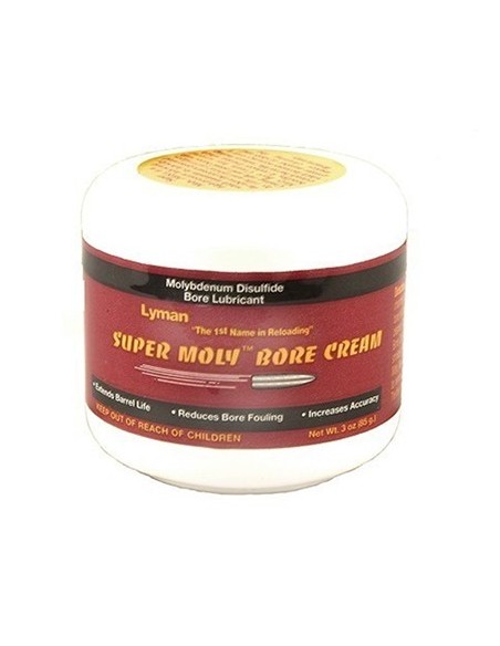 LYMAN SUPER MOLY BORE CREAM 3OZ.