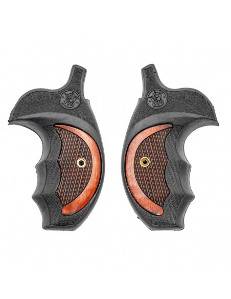 S&W K/L ROUND FALCONIA SUPER ROSEWOOD CHECKERED INSERT S&W K/L ROUND FALCONIA SUPER ROSEWOOD CHECKERED INSERT