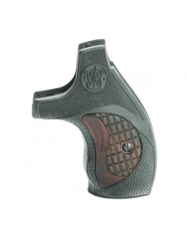 S&W J ROUND FALCONIA BLACK GRIP WITH SUPER ROSEWOOD CROCBACK INSERT S&W J ROUND FALCONIA BLACK GRIP WITH SUPER ROSEWOOD CROCBACK INSERT