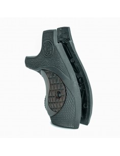 S&W J ROUND FALCONIA BLACK GRIP WITH SUPER ROSEWOOD CROCBACK INSERT 2