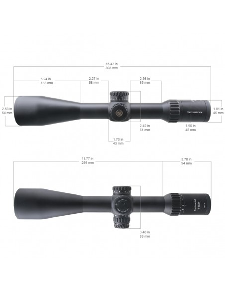 VECTOR OPTICS CONTINENTAL X6 5-30X56 MBR FFP ILLUMINATED VECTOR OPTICS CONTINENTAL X6 5-30X56 MBR FFP ILLUMINATED
