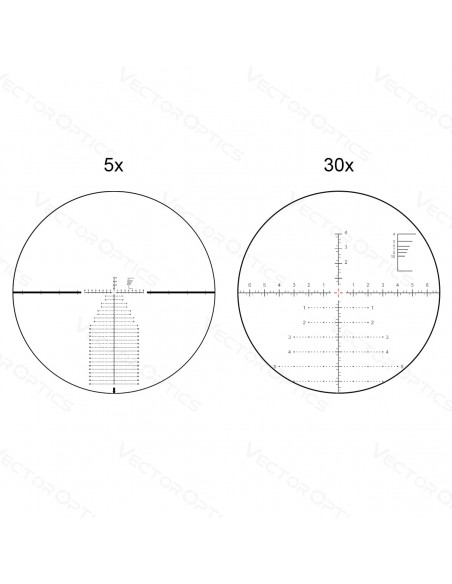 VECTOR OPTICS CONTINENTAL X6 5-30X56 MBR FFP ILLUMINATED VECTOR OPTICS CONTINENTAL X6 5-30X56 MBR FFP ILLUMINATED