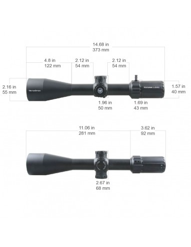 VECTOR OPTICS MARKSMAN 6-25X50 SFP VECTOR OPTICS MARKSMAN 6-25X50 SFP