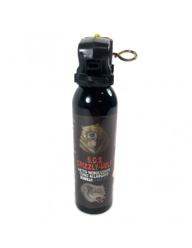 DEFENCE SYSTEM 2.0 PEPPER SPRAY S.O.S. GRIZZLY - WOLF