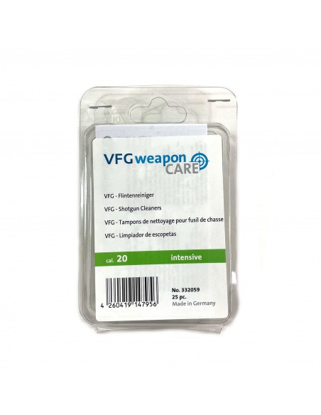 VFG GUN CLEANING FELT PELLETS CAL. 20 25PCS INTENSIVE VFG GUN CLEANING FELT PELLETS CAL. 20 25PCS INTENSIVE