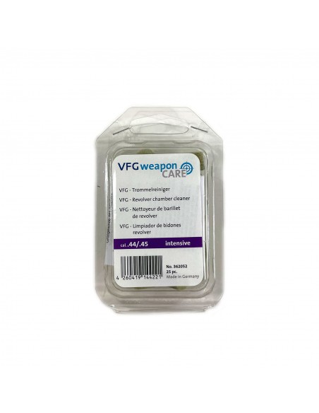 VFG GUN CLEANING FELT PELLETS CAL. 44 / 45 25PCS INTENSIVE VFG GUN CLEANING FELT PELLETS CAL. 44 / 45 25PCS INTENSIVE