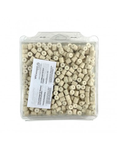 VFG GUN CLEANING FELT PELLETS CAL. 9MM/.357/.38 500PCS COMFORT VFG GUN CLEANING FELT PELLETS CAL. 9MM/.357/.38 500PCS COMFORT