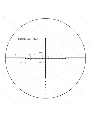 VECTOR OPTICS C4 3-12X40 VMD-2 MOA VECTOR OPTICS C4 3-12X40 VMD-2 MOA