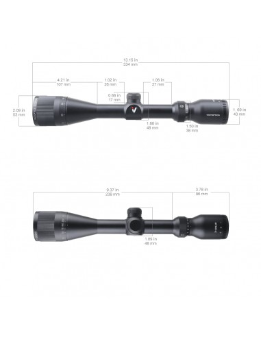 VECTOR OPTICS C4 3-12X40 VMD-2 MOA VECTOR OPTICS C4 3-12X40 VMD-2 MOA