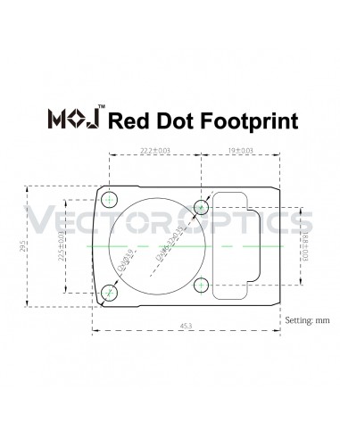 VECTOR OPTICS ROTER PUNKT FRENZY-X 1X22X26 MOS MULTI RETICLE