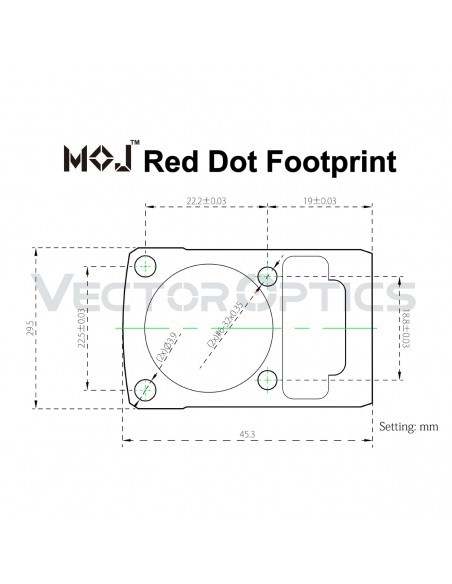 VECTOR OPTICS PUNTO ROSSO FRENZY-X 1X22X26 MOS MULTI RETICOLO