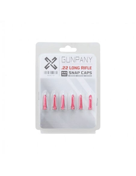 GUNPANY SNAP CAPS CAL. 22 LONG RIFLE 6PCS. GUNPANY SNAP CAPS CAL. 22 LONG RIFLE 6PCS.