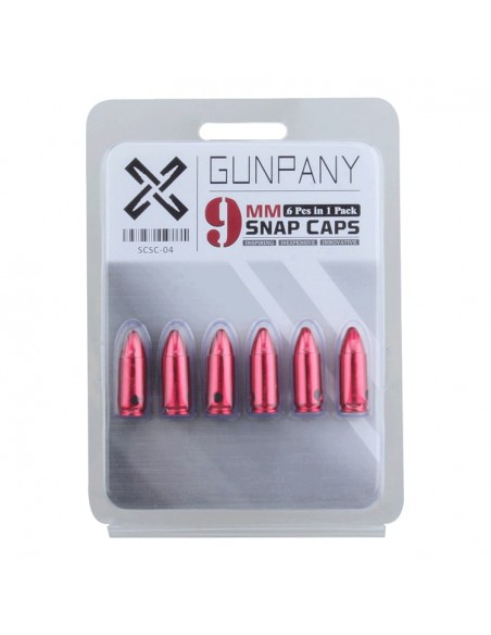 GUNPANY SNAP CAPS CAL. 9MM 6PCS. GUNPANY SNAP CAPS CAL. 9MM 6PCS.