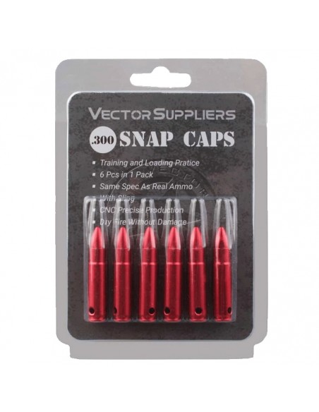 VECTOR OPTICS SNAP CAPS CAL. 300 BLACKOUT 6PCS.