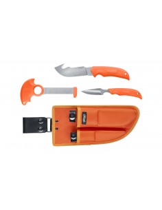 WALTHER HUNTER KNIFE SET ORANGE