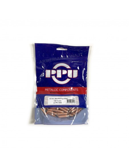 PRVI PARTIZAN PALLE SP 6,5MM (.264) 139GR 100PZ.