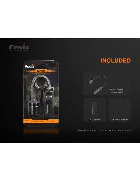 FENIX INTERRUTTORE REMOTO A PRESSIONE AER-05 TATTICO FENIX INTERRUTTORE REMOTO A PRESSIONE AER-05 TATTICO
