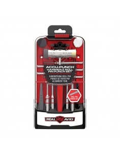 REAL AVID ACCU-PUNCH HAMMER & ROLL PIN PUNCH SET
