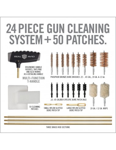REAL AVID GUN BOSS PRO UNIVERSAL GUN CLEANING KIT REAL AVID GUN BOSS PRO UNIVERSAL GUN CLEANING KIT