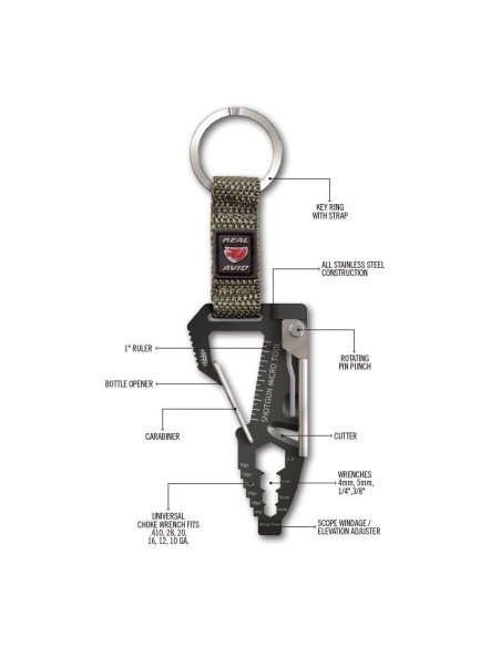 REAL AVID SHOTGUN MICRO TOOL REAL AVID SHOTGUN MICRO TOOL