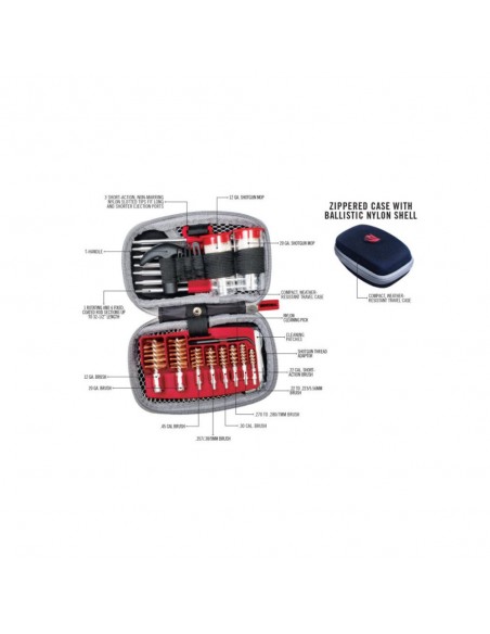 REAL AVID GUN BOSS UNIVERSAL CLEANING KIT WITH FIXED RODS REAL AVID GUN BOSS UNIVERSAL CLEANING KIT WITH FIXED RODS