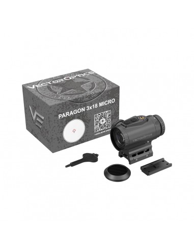 VECTOR OPTICS PARAGON 3X18 MICRO PRISM VEPS-MBR ILLUMINATED VECTOR OPTICS PARAGON 3X18 MICRO PRISM VEPS-MBR ILLUMINATED