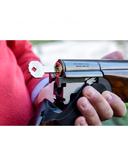 NOSPARO SAFETY LOCK FOR RIFLES CAL. 12 NOSPARO SAFETY LOCK FOR RIFLES CAL. 12