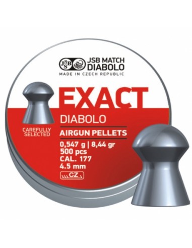JSB EXACT DIABOLO 4,51MM 500PZ.