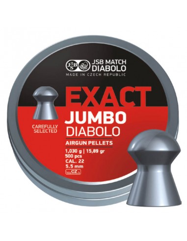 JSB EXACT JUMBO DIABOLO 5,5MM 500STK.