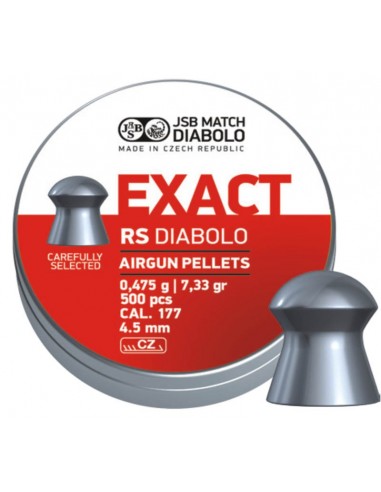 JSB EXACT RS DIABOLO 4,52MM 500PZ.