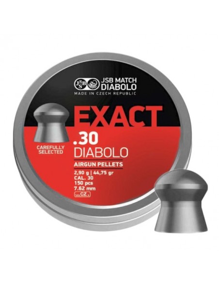 JSB EXACT .30 DIABOLO 7,62MM 150PZ.