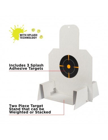ALLEN SPLASH ADHESIVE SILHOUETTE TARGET KIT 13.5"X17.5"