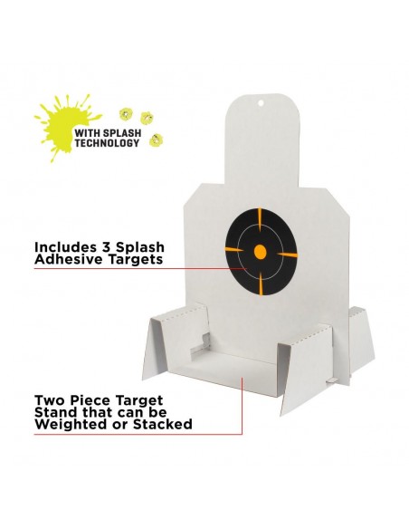 ALLEN SPLASH ADHESIVE SILHOUETTE TARGET KIT 13.5"X17.5"