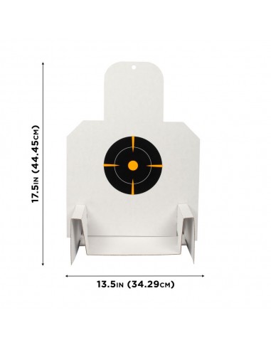 ALLEN SPLASH ADHESIVE SILHOUETTE TARGET KIT 13.5"X17.5"