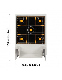ALLEN SPLASH ADHESIVE SIGHT-IN TARGET KIT 12" SQUARE 2