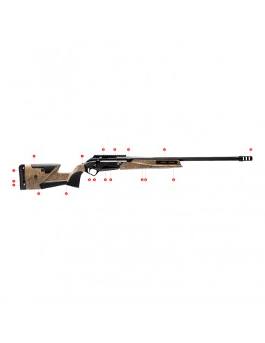 Carabina Bolt Action Benelli Lupo HPR BE.S.T. Cal. 308 Winchester