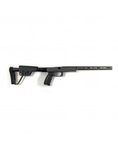 XLR ELEMENT 4.0 MAGNESIUM CHASSIS REM700 LA CERAKOTE TUNGSTEN GREY