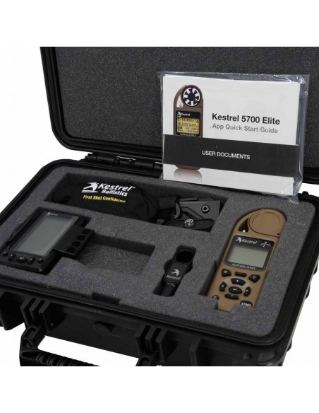 KESTREL 5700 ELITE & HUD LONG RANGE SHOOTER KIT KESTREL 5700 ELITE & HUD LONG RANGE SHOOTER KIT