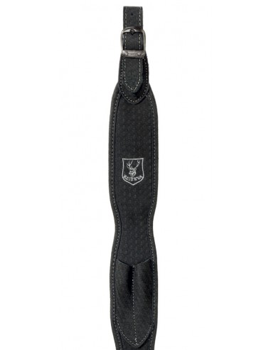 RISERVA LEATHER RIFLE SLING WITH CARBON FIBER PATTERN TYPE B R2133 RISERVA LEATHER RIFLE SLING WITH CARBON FIBER PATTERN TYPE B R2133