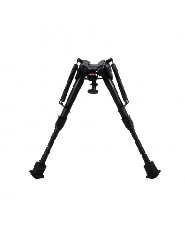 HARRIS BIPOD 1A2 SERIES SOLID BASE 6-9" NOTCHED LEGS