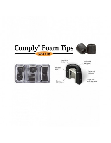 SHOTHUNT REPLACEMENT TIPS COMPLY MEMORY FOAM