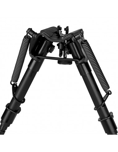 HARRIS BIPOD 1A2 SERIES SOLID BASE 6-9" NOTCHED LEGS