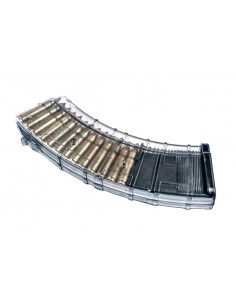 PUFGUN MAGAZINE 30 ROUNDS FOR AK/SAIGA CAL. 7,62X39MM TRANSPARENT 2