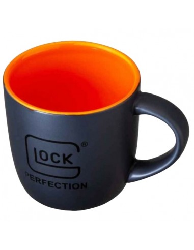 GLOCK COFFEE CUP "PERFECTION" BLACK/ORANGE