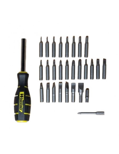 WHEELER PROFESSIONAL GUNSMITH SET 30 PIECES "SPACE-SAVER" WHEELER PROFESSIONAL GUNSMITH SET 30 PIECES "SPACE-SAVER"