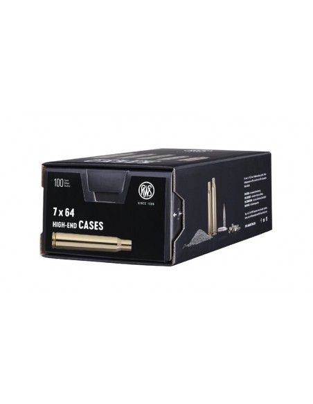 RWS BRASS CAL. 7X64MM 100PCS.