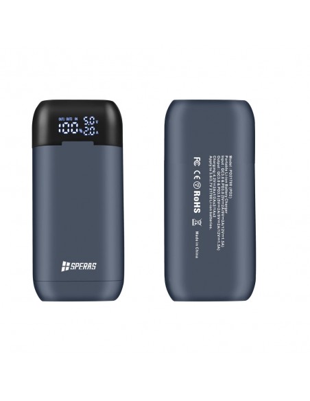 SPERAS POWER BANK CHARGER 2 SLOT TYPE-C SPERAS POWER BANK CHARGER 2 SLOT TYPE-C