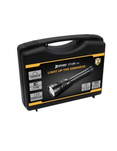 SPERAS TORCIA RICARICABILE P10R V2 10000LM SPERAS TORCIA RICARICABILE P10R V2 10000LM