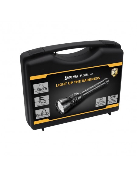 SPERAS TORCIA RICARICABILE P10R V2 10000LM SPERAS TORCIA RICARICABILE P10R V2 10000LM